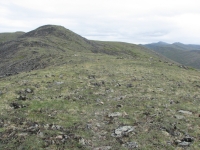 Alpine hiking along the Pinnell Mountain Trail